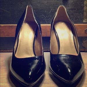 BCBG black heels size 10